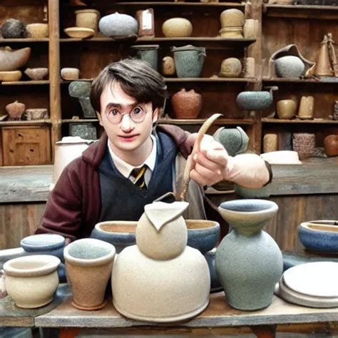 harry potter makes pottery fan fiction.